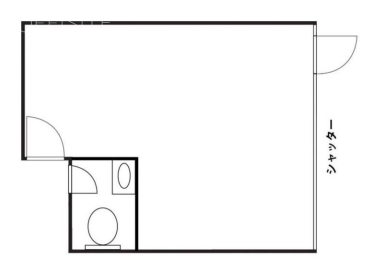 木勢ビル1F 間取り図