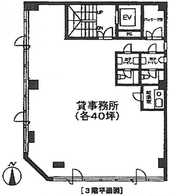 大原ビル3F 間取り図