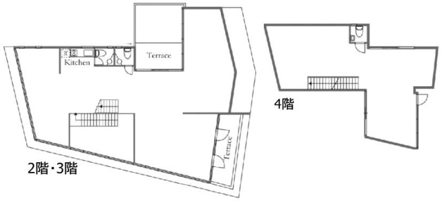 パンゲアソラリアム1F~4F 間取り図