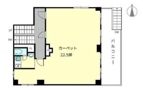 日報ビル2F 間取り図
