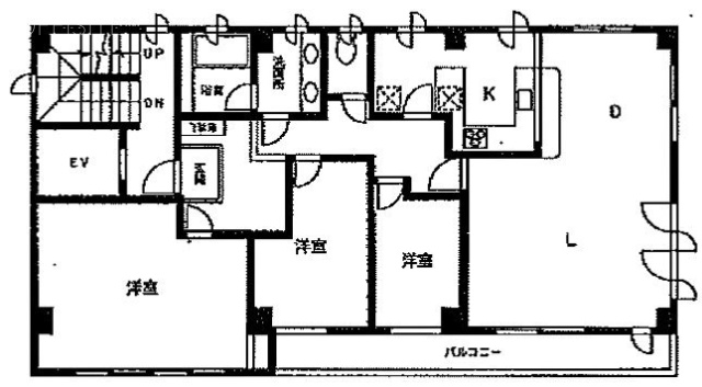 駒込1-32-3ビル2F 間取り図