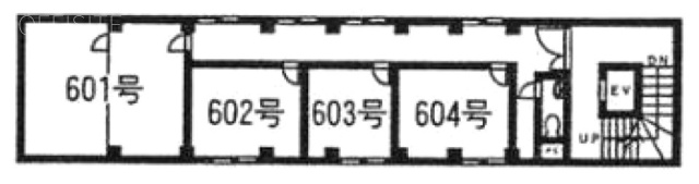 ニュー秋葉原センタービル602 間取り図
