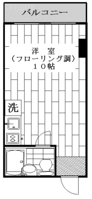 トーコープラザビル603 間取り図