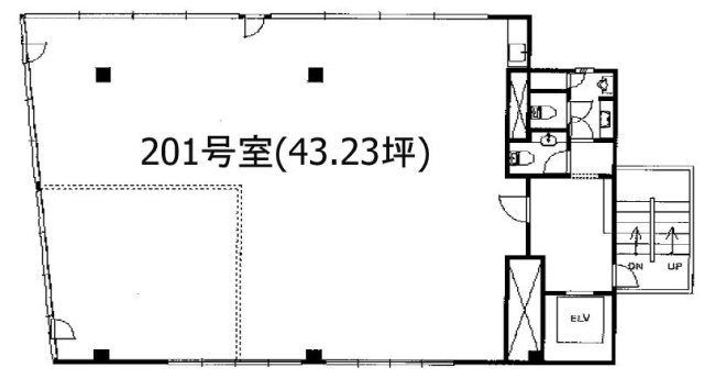 佐竹ビル2F 間取り図