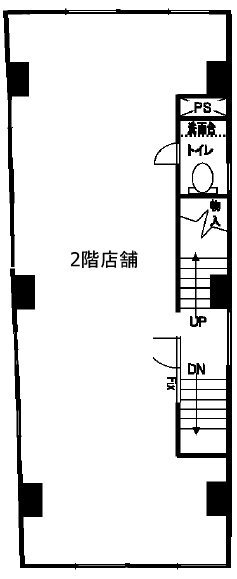 BELL赤坂ビル2F 間取り図