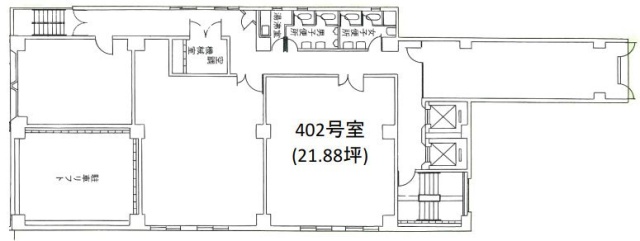 カクタス飯田橋402 間取り図