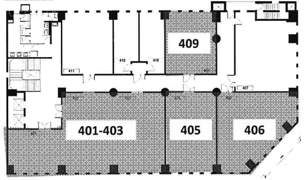 リスト関内ビル405 間取り図