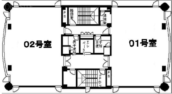丸庄ビル201 間取り図