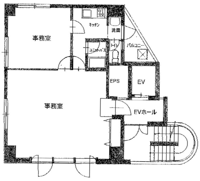 MSビル6F 間取り図
