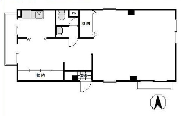 コーポ今井303 間取り図