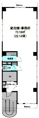 ステラビル4F 間取り図