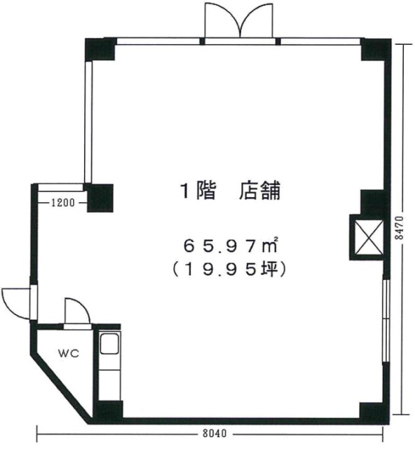 マンション池尻101 間取り図