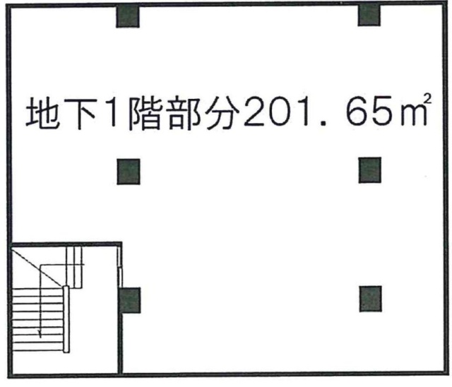 相生町中央ビルB1F 間取り図