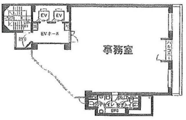 NESビルS棟 間取り図