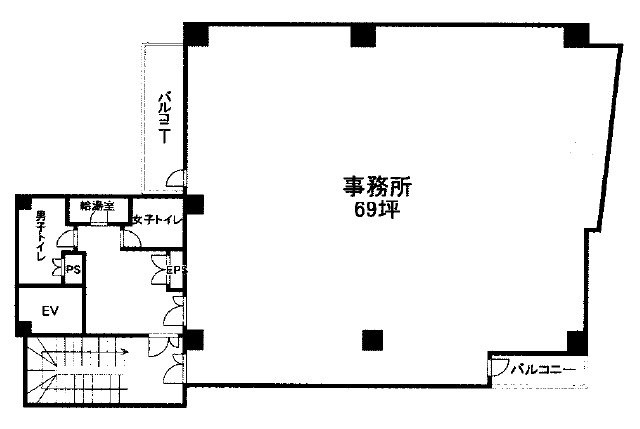 桜屋ビル3F 間取り図