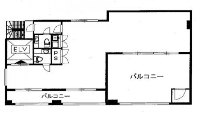 サウスウィング東五反田ビル6F 間取り図