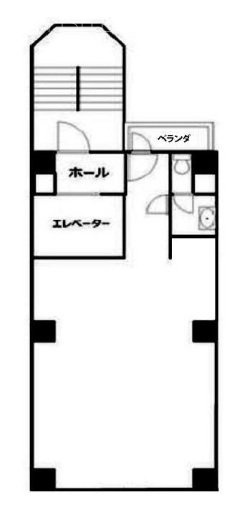 THE HORIZON 渋谷3F 間取り図