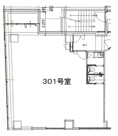 NSビル301 間取り図