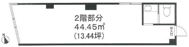 佐伯ビル201 間取り図