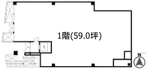 駒沢パークサイドテラスサウス1F 間取り図