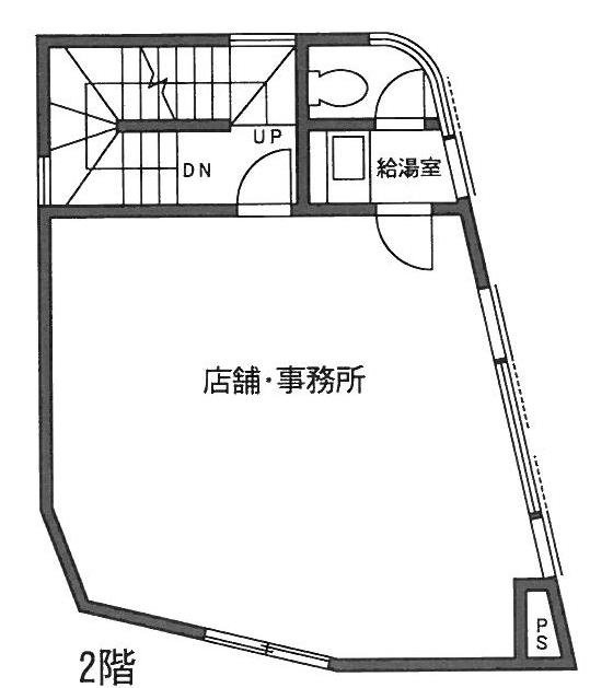 白金台ビル2F 間取り図