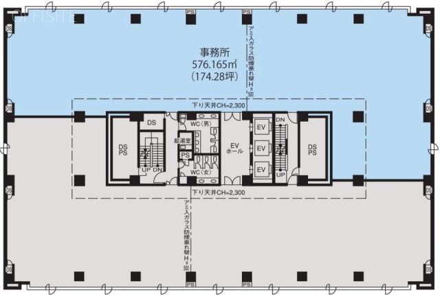 イーストスクエア大森4F 間取り図