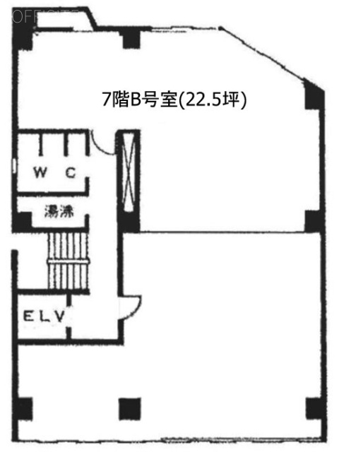 共栄ビルB 間取り図