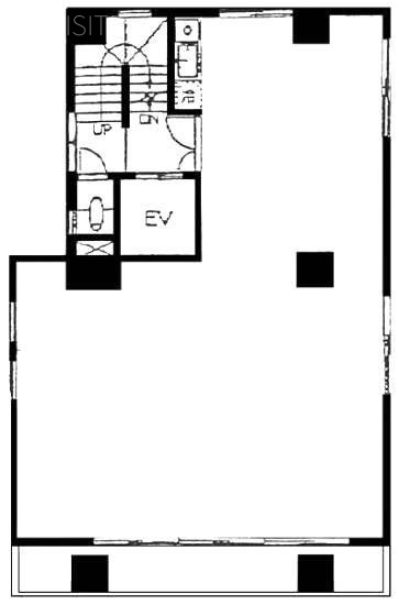 井上第2ビル5F 間取り図