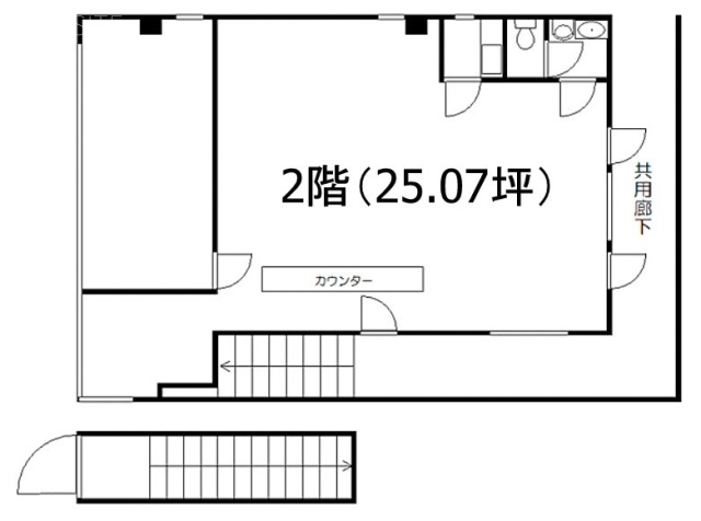 SHANKS2F 間取り図