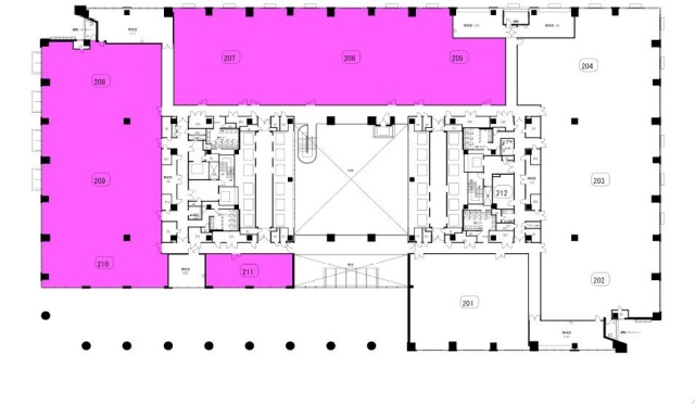 豊洲フロント2F 間取り図