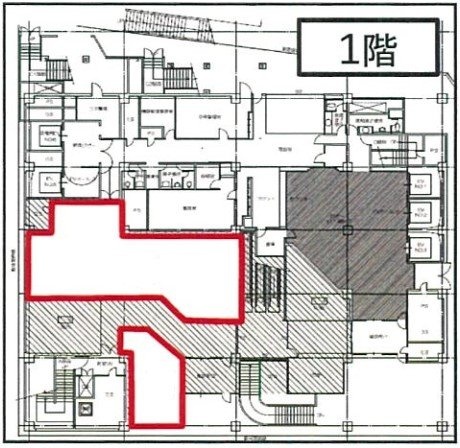 川崎日航ホテル1F 間取り図