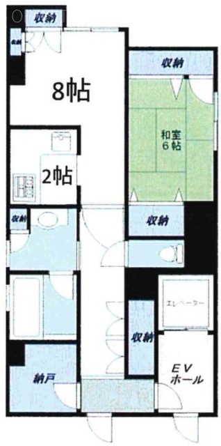 JLBグランエクリュ銀座6F 間取り図