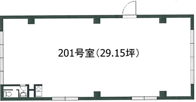 神宮前AKビル201 間取り図