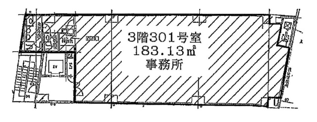 ピネックス麹町3F 間取り図