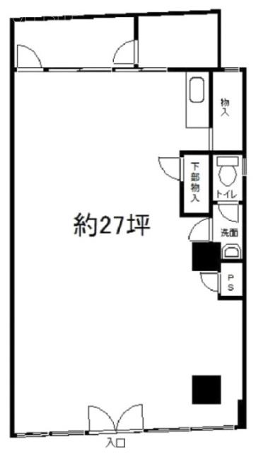千菊ビル102 間取り図