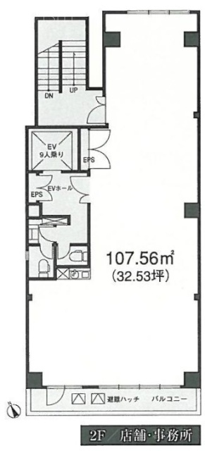 VORT西早稲田2F 間取り図