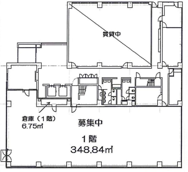 住友生命大宮第2ビル1F 間取り図