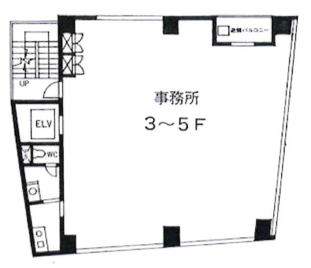 WILLHAGIYAビル5F 間取り図