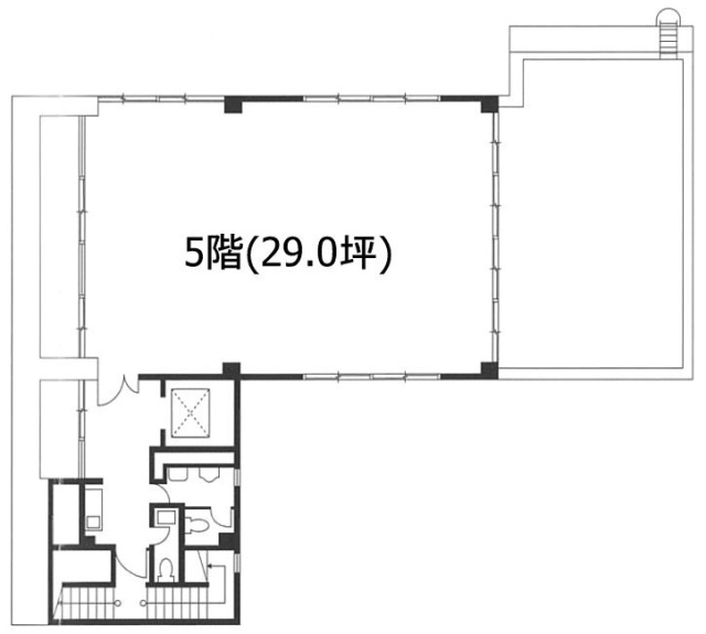 PRESTIGE五反田5F 間取り図