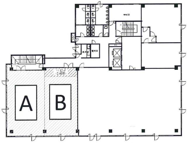 船橋本町プラザビルB 間取り図