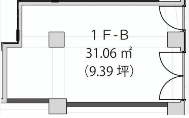 ラフィーヌ自由が丘B 間取り図