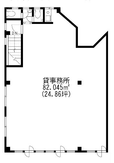 レモンヤビル3F 間取り図