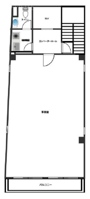 高円寺クアトロビル4F 間取り図