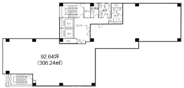 パシフィックスクエア千石7F 間取り図