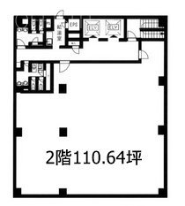 高輪台グリーンビル2F 間取り図