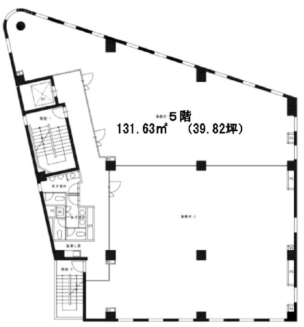 曙第2ビル5F 間取り図