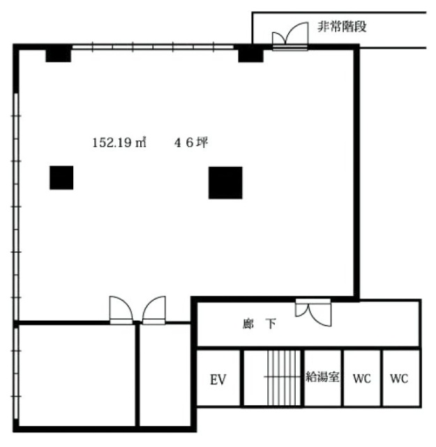 JKハイムビル9F 間取り図