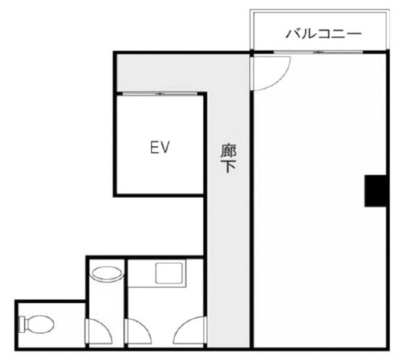 ワクタビル2F 間取り図