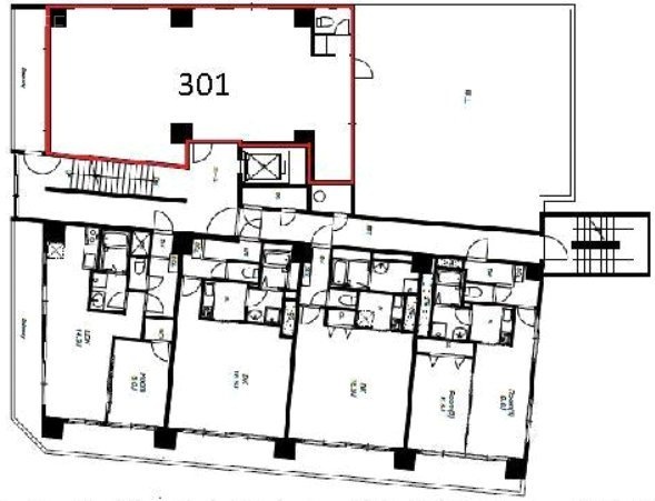 信越ビル301 間取り図