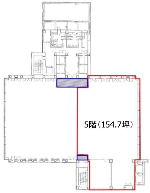 E・スペースタワー5F 間取り図